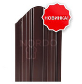 Металлический штакетник Константа (90 мм), одностороннее покрытие, глянец